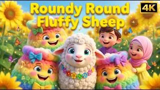 Thumbnail: Roundy Round Fluffy Sheep | Islamic Baa Baa Black Sheep Rhyme #kids #islamickids