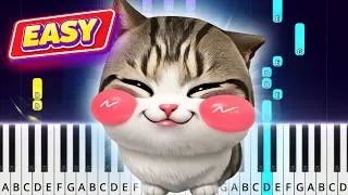 Thumbnail: Dam Dam DidiDidi Cat Meme Song | Easy Piano Tutorial