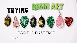 Thumbnail: Trying resin art for the first time 😉💪 