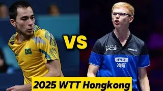 Thumbnail: Felix Lebrun vs  Hugo Calderano｜2025 WTT Hongkong