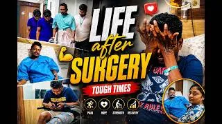 Thumbnail: 3 மாசம் கஷ்டமா இருந்துச்சு😢Life after Surgery 💁‍♀️Pshyiotherapy Starter for him😊Ambur Briyani😋