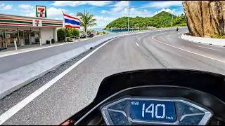 Thumbnail: By BIKE from PHUKET to SAMUI 🏝️ | Timelapse REVIEW of Thailand 2026 | The Perevyazov Family