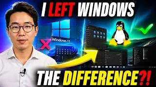 Thumbnail: I Switched from Windows to Linux — The Difference Shocked Me