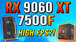 Thumbnail: RX 9060 XT 16GB + Ryzen 5 7500F  -  Beast Or Bad?!