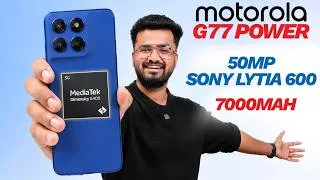 Thumbnail: Moto G77 Power Unboxing & Review ⚡ Best Smartphone Under 25000 in 2026!