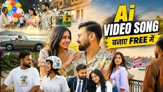 Thumbnail: AI Se Pura Video Song Banaye Free Mein | Step-by-Step AI Music & Video Editing