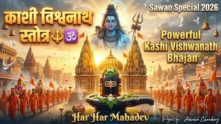 Thumbnail: काशी विश्वनाथ 🔱 | Sawan Special 2026 | Powerful Shiv Bhajan | Har Har Mahadev | Om Namah Shivaya