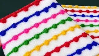 Thumbnail: 🧶Beautiful Knitting Pattern design | सिर्फ 2 रंगों से खूबसूरत डिज़ाइन #new #knitting #diy 