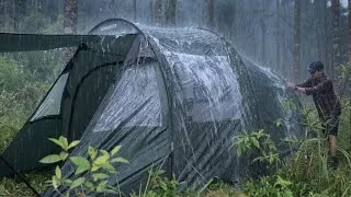 Thumbnail: 6 Days Camping in Heavy Rain in BIG TENT