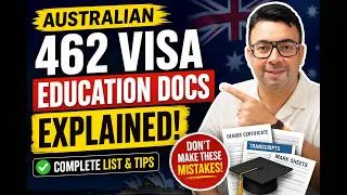 Thumbnail: Australian 462 Visa Education Documents Explained | Complete Checklist