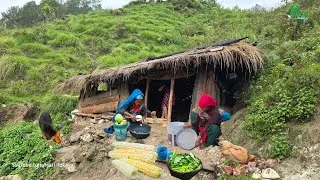 Thumbnail: Beautiful Village Life in Nepal | Traditional Food & Authentic Culture