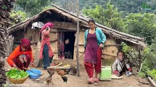 Thumbnail: Simple Village Life in Remote Nepal | Traditional Food & Daily Living