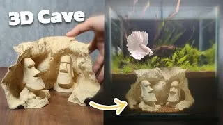 Thumbnail: 3D Printed Cave for My Aquarium! Aquarium Decoration Ideas | Fish Tank Setup 