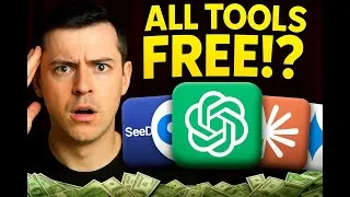 Thumbnail: Every Paid AI is Now FREE & Unlimited (100% Legal Way) 🚀