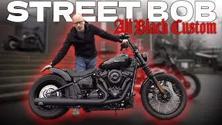 Thumbnail: HARLEY-DAVIDSON STREET BOB 117 mit 200er HECKUMBAU 🤯