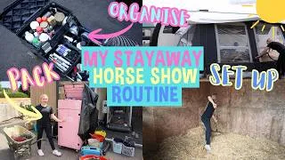 Thumbnail: STAYAWAY HORSE SHOW ROUTINE - Organise, Pack & Set Up with me!