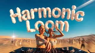 Thumbnail: Harmonic Loom – OFFLINE WHEN BASS IS LIVE – (Official Techno EDM Music Video 2025) | AI Cinematic