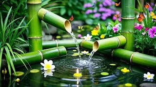 Thumbnail: Relaxing Zen Music 🌿 Soothing Piano Music, Water Sounds, Bamboo Water Fountain, Sounds of Nature