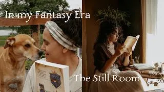 Thumbnail: recent & current read ⚔️ *setting up my still room* 🌿🧼