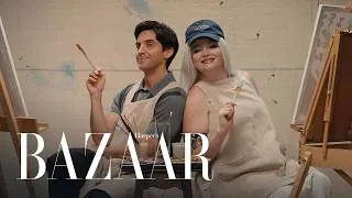 Thumbnail: Meg Stalter & Paul W. Downs on Improvising in 'Hacks' | Portrait Mode | Harper’s BAZAAR