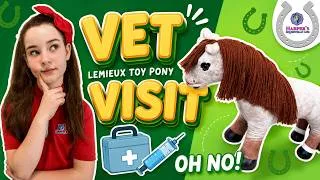 Thumbnail: 🐴 Pony Vet Visit… OH NO! What’s Wrong With Daisy? 😢