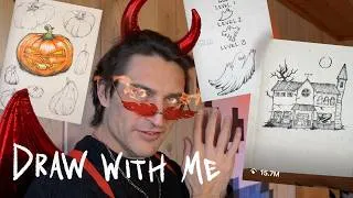 Thumbnail: Viral Halloween Drawing Tutorial Compilation