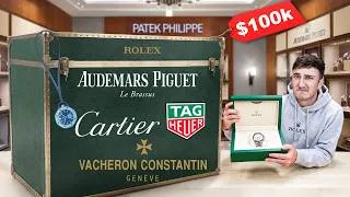 Thumbnail: I Bought A $100,000 Watch Mystery Box...