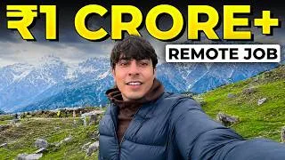 Thumbnail: How I Got ₹1 CR+ Remote Job | Full Roadmap
