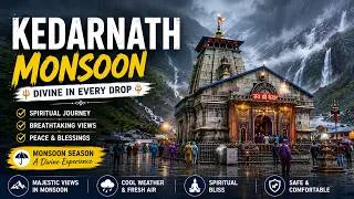 Thumbnail: Kedarnath Yatra in Monsoon 2026 | Complete Travel Guide | Safe or Risky?