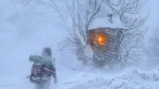 Thumbnail: Surviving The SNOWSTORM in a Dilapidated Abandoned House | The Most Intense Blizzard Ever.