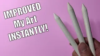 Thumbnail: How Blending Stumps Took My Art To The Next Level! (And How I Clean Them!)