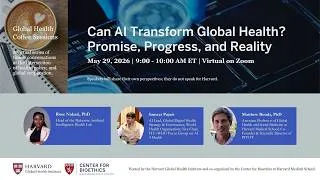 Thumbnail: Can AI Transform Global Health? Promise, Progress, and Reality