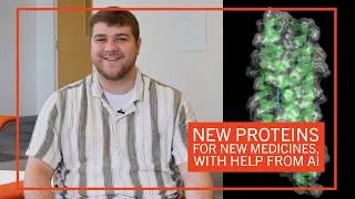 Thumbnail: New Proteins for New Medicines, with Help from AI | Dissertation in One Minute