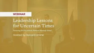 Thumbnail: Leadership Lessons for Uncertain Times with Eric Rosenbach