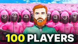 Thumbnail: 100 Players Simulate Squid Game in Project Zomboid