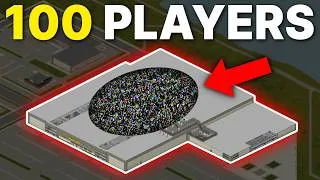 Thumbnail: I Trapped 100 Players in the Project Zomboid Mall
