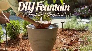 Thumbnail: DIY European Style Fountain- It is easier than you think!