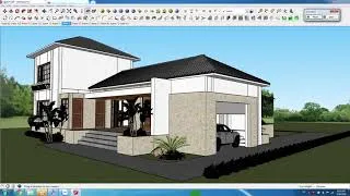 Thumbnail: Sketch of the Hotga Villa