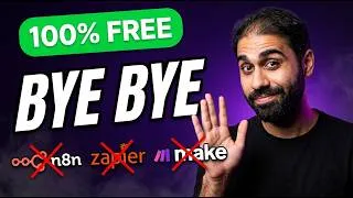 Thumbnail: I Replaced n8n, Zapier and Make With One Free Tool