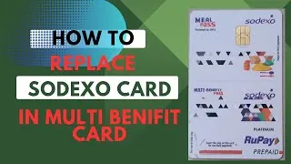 Thumbnail: #sodexo multi benifit meal card. #Apply new chip variant multi benifit sodexo card