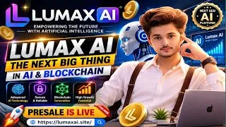 Thumbnail: Lumax AI Presale Explained | Next AI Crypto Gem? Full Review, Features & How to Join (2026)