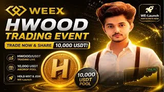 Thumbnail: WEEX HWOOD Launch Explained USDT Airdrop! | How to Join & Earn Rewards