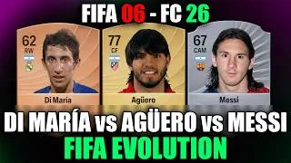 Thumbnail: DI MARÍA vs AGÜERO vs MESSI 😱🔥 ARGENTINA in FIFA EVOLUTION !! FIFA 06 - FC 26