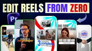 Thumbnail: Premiere Pro Reel Editing Tutorial 2026 | Edit Viral Reels From Zero (FREE Project Files)