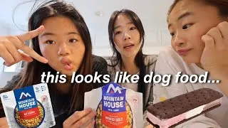 Thumbnail: WE ATE FREEZE DRIED FOODS FOR 24 HOURS… *never again* 