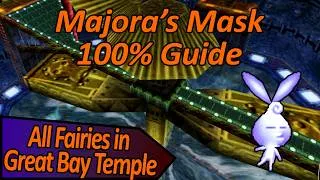 Thumbnail: All Fairies in Great Bay Temple (Double Defense) - Majora's Mask - 100% Guide