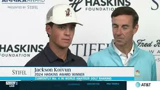 Thumbnail: 2024 Haskins Award Announcement - Jackson Koivun