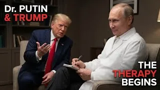 Thumbnail: Dr. Putin & Trump: The Therapy Begins – Full Episode 1 😂
