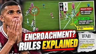 Thumbnail: Mbappe missed penalty encroachment controversy rules explained | Real Madrid vs Real Betis 2026