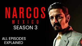 Thumbnail: Narcos Mexico Full Season 3 Explained in Hindi | Rise and Downfall of Amado Carrillo & El Chapo